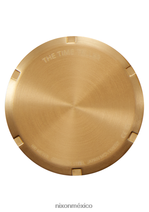 Nixon contador de tiempo Z2VL2N31 mirar todo oro/oro