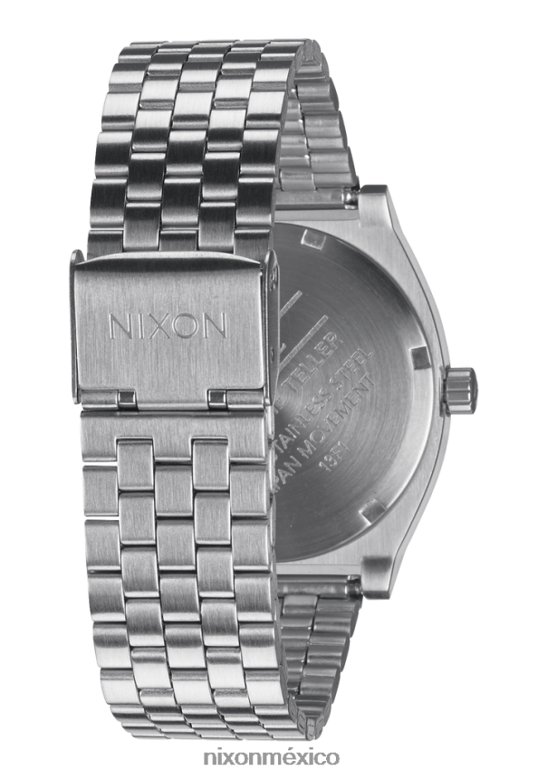 Nixon contador de tiempo Z2VL2N38 mirar plata/turquesa