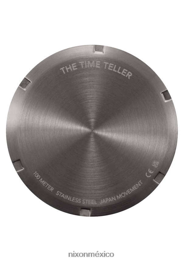 Nixon contador de tiempo Z2VL2N45 mirar bronce/rayo de sol negro