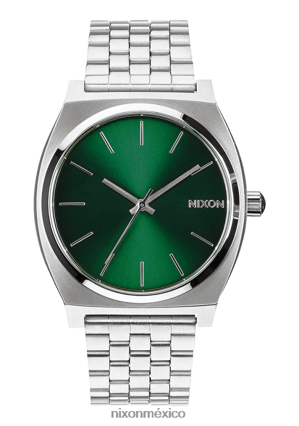 Nixon contador de tiempo Z2VL2N46 mirar rayo de sol verde