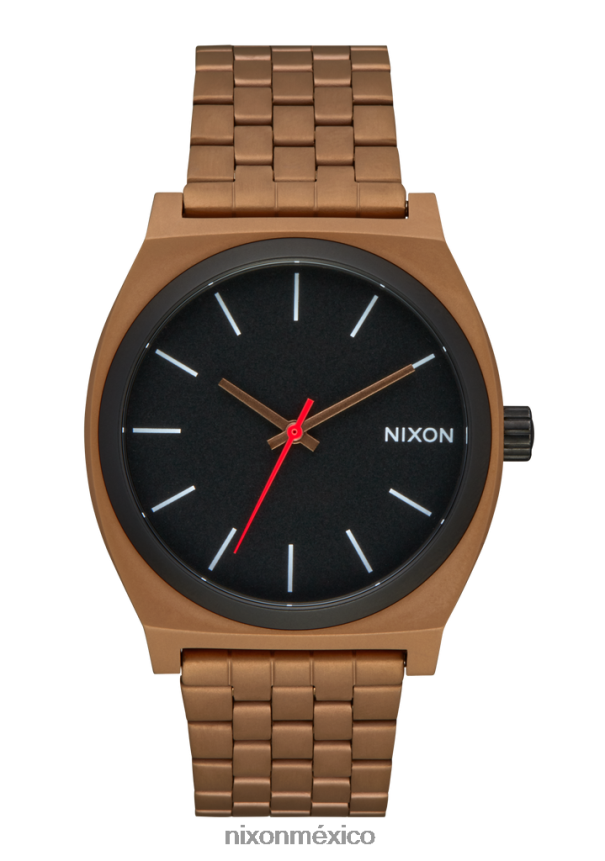 Nixon contador de tiempo Z2VL2N47 mirar bronce/negro