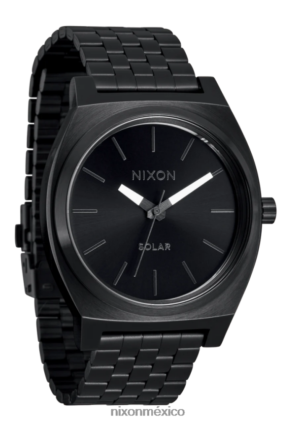 Nixon contador de tiempo solar Z2VL2N103 mirar todo negro/blanco