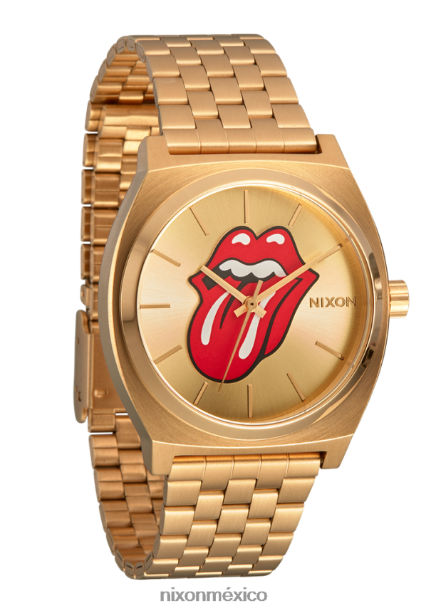 Nixon contador del tiempo de los Rolling Stones Z2VL2N115 mirar oro