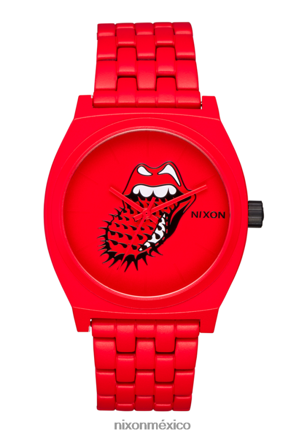 Nixon contador del tiempo de los Rolling Stones Z2VL2N116 mirar todo rojo