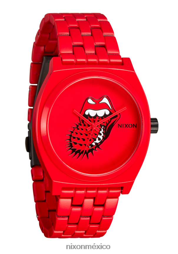 Nixon contador del tiempo de los Rolling Stones Z2VL2N116 mirar todo rojo