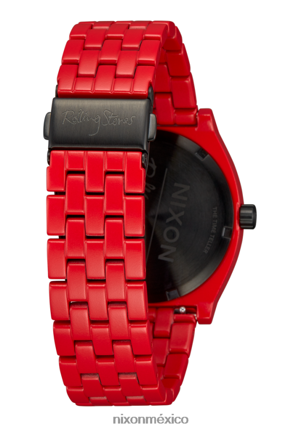 Nixon contador del tiempo de los Rolling Stones Z2VL2N116 mirar todo rojo
