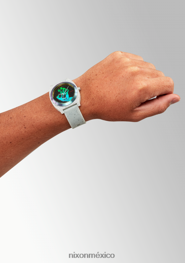 Nixon contador del tiempo de santa cruz Z2VL2N110 mirar mano concreta/gritando