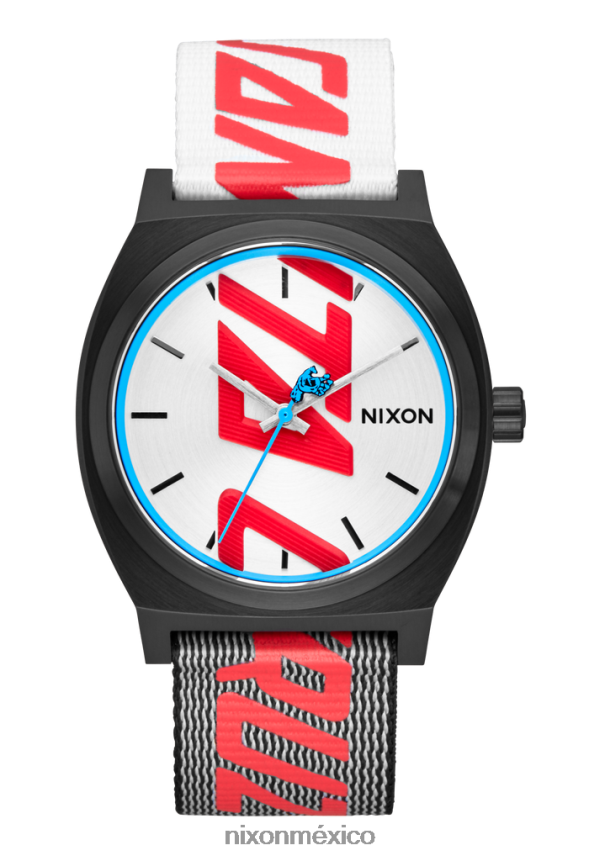 Nixon contador del tiempo de santa cruz Z2VL2N111 mirar negro/plata