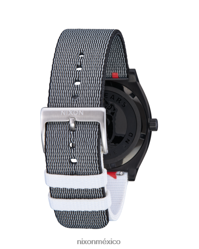 Nixon contador del tiempo de santa cruz Z2VL2N111 mirar negro/plata