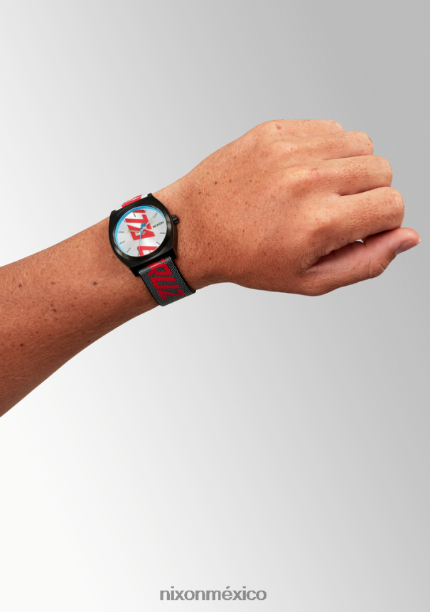 Nixon contador del tiempo de santa cruz Z2VL2N111 mirar negro/plata