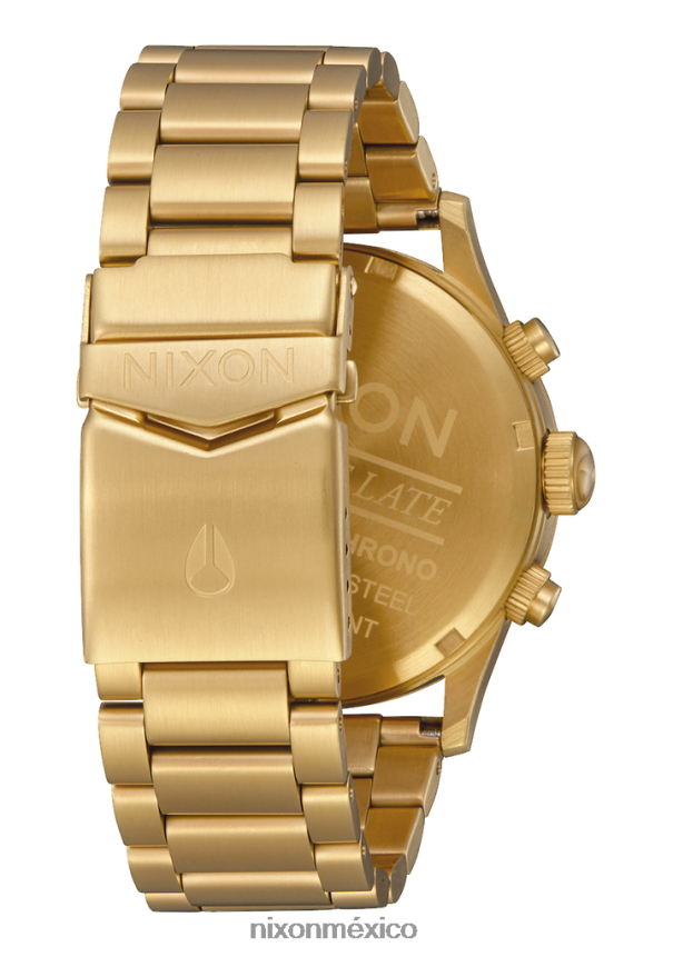 Nixon crono centinela Z2VL2N77 mirar todo oro
