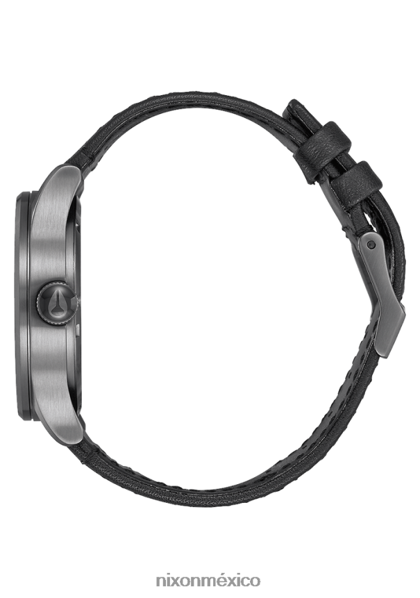 Nixon cuero centinela Z2VL2N54 mirar bronce/negro