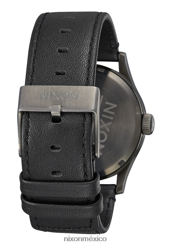 Nixon cuero centinela Z2VL2N54 mirar bronce/negro