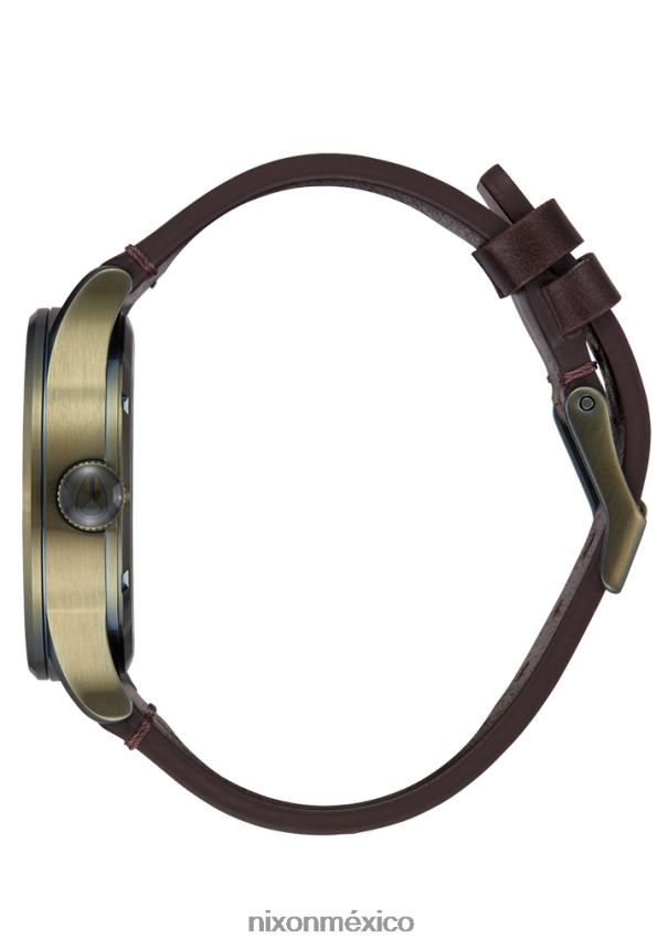 Nixon cuero centinela Z2VL2N58 mirar blanco vintage/excedente