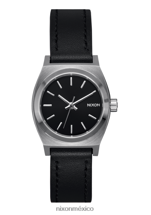 Nixon cuero de cajero de poca monta Z2VL2N264 mirar negro plata