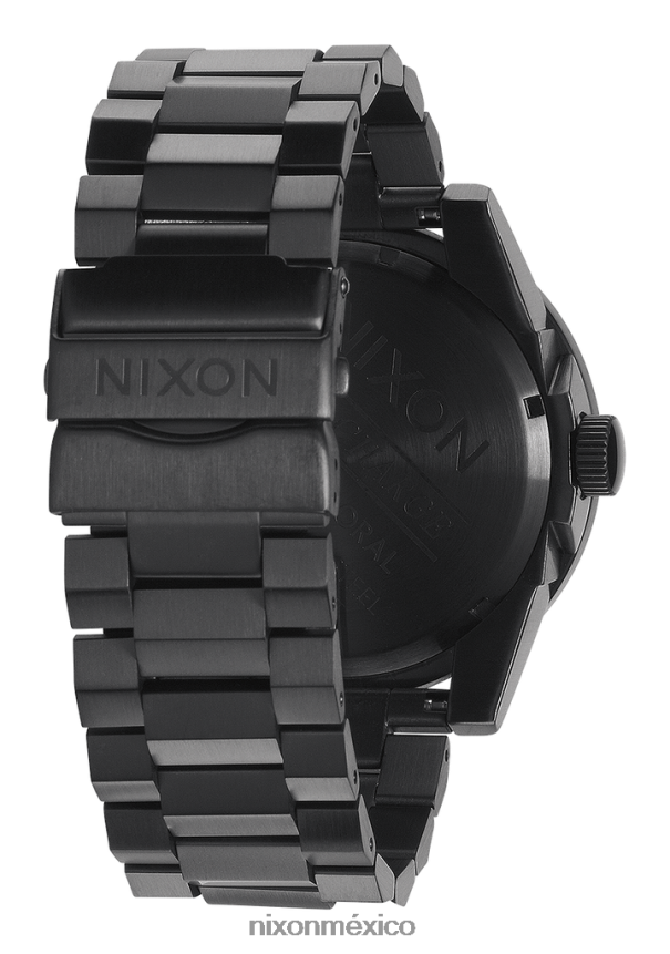 Nixon cuerpos de acero inoxidable Z2VL2N63 mirar todo negro