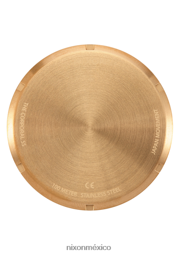 Nixon cuerpos de acero inoxidable Z2VL2N64 mirar todo oro