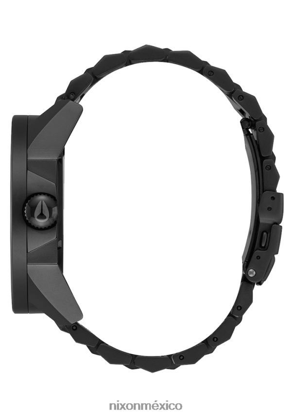 Nixon cuerpos de acero inoxidable Z2VL2N66 mirar negro mate/oro