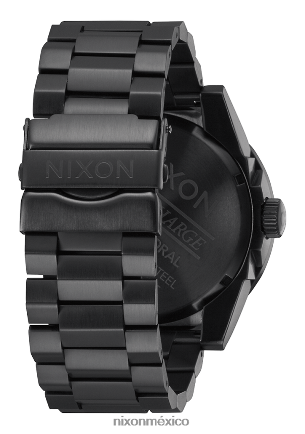 Nixon cuerpos de acero inoxidable Z2VL2N66 mirar negro mate/oro