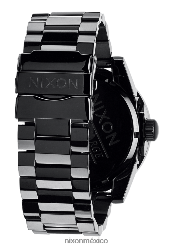 Nixon cuerpos de acero inoxidable Z2VL2N67 mirar oro negro