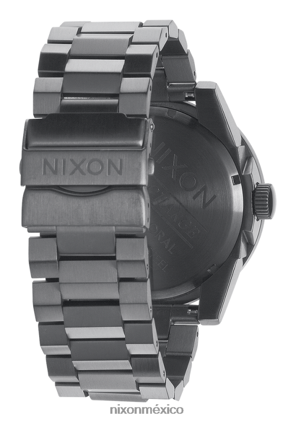 Nixon cuerpos de acero inoxidable Z2VL2N69 mirar rojo/bronce