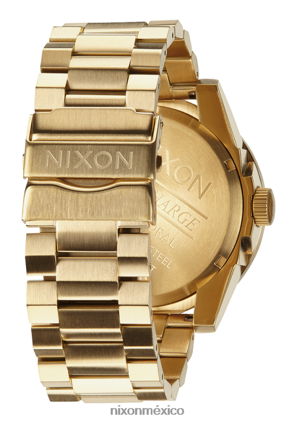 Nixon cuerpos de acero inoxidable Z2VL2N71 mirar oro/índigo