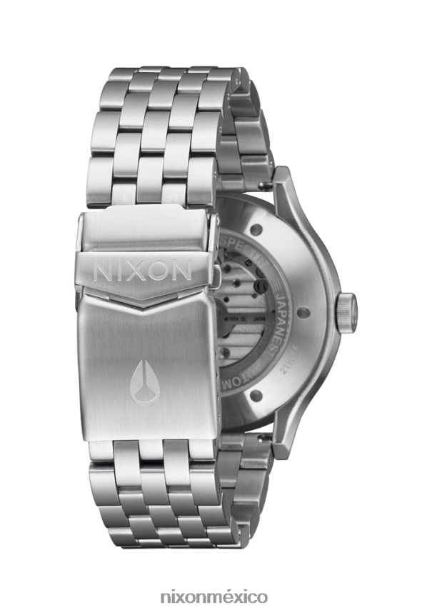 Nixon espectros Z2VL2N118 mirar plata blanca
