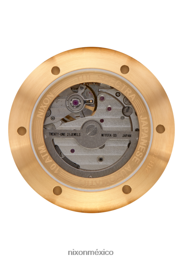 Nixon espectros Z2VL2N120 mirar oro negro