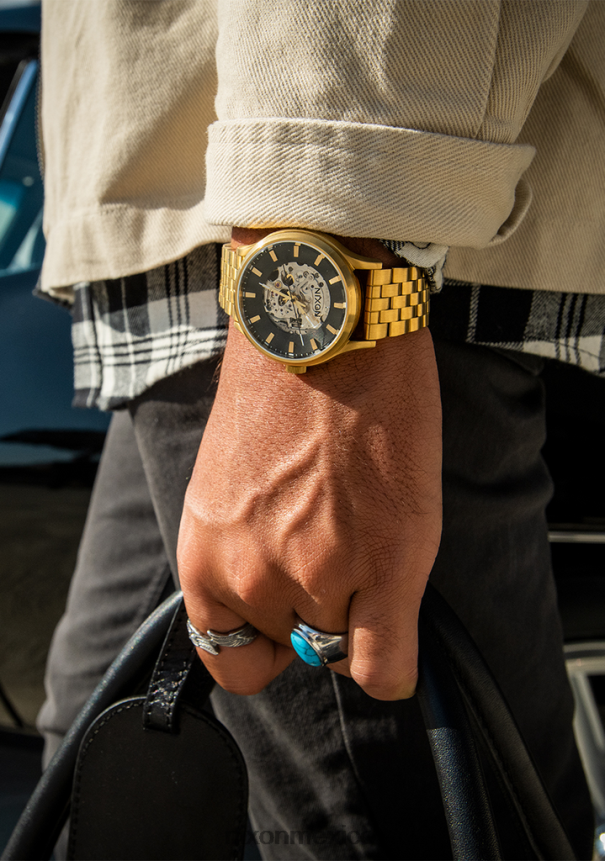 Nixon espectros Z2VL2N120 mirar oro negro