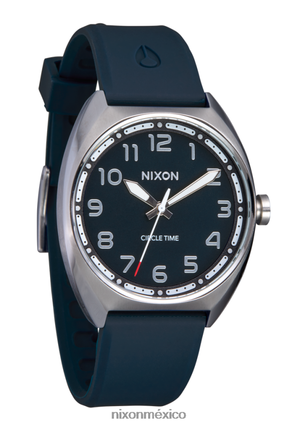 Nixon mójol Z2VL2N114 mirar plata/verde azulado
