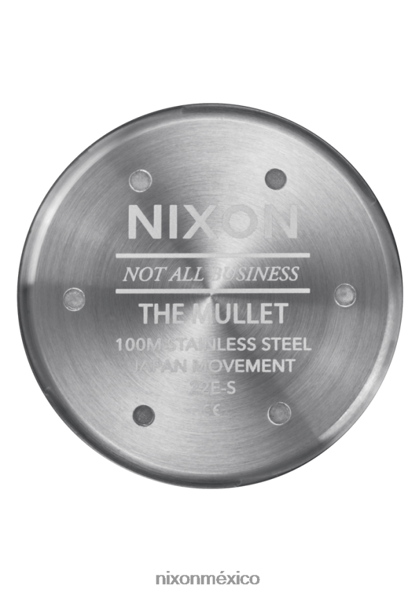 Nixon mójol Z2VL2N114 mirar plata/verde azulado