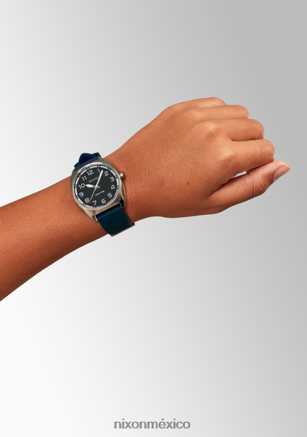 Nixon mójol Z2VL2N114 mirar plata/verde azulado