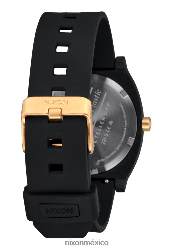 Nixon oportunidad de contar el tiempo Z2VL2N91 mirar negro/oro mate