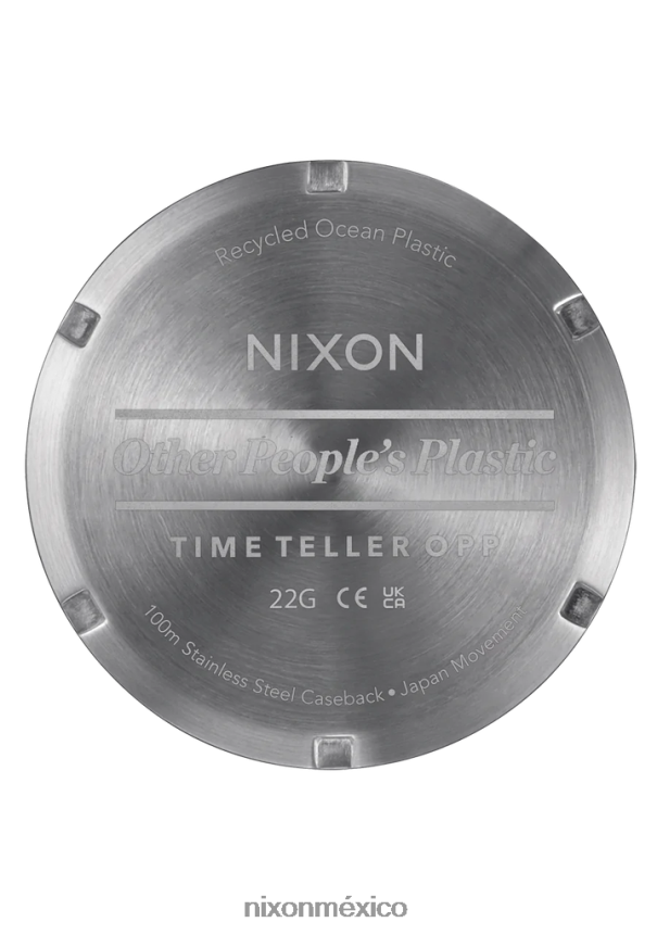 Nixon oportunidad de contar el tiempo Z2VL2N92 mirar blanco/oro mate