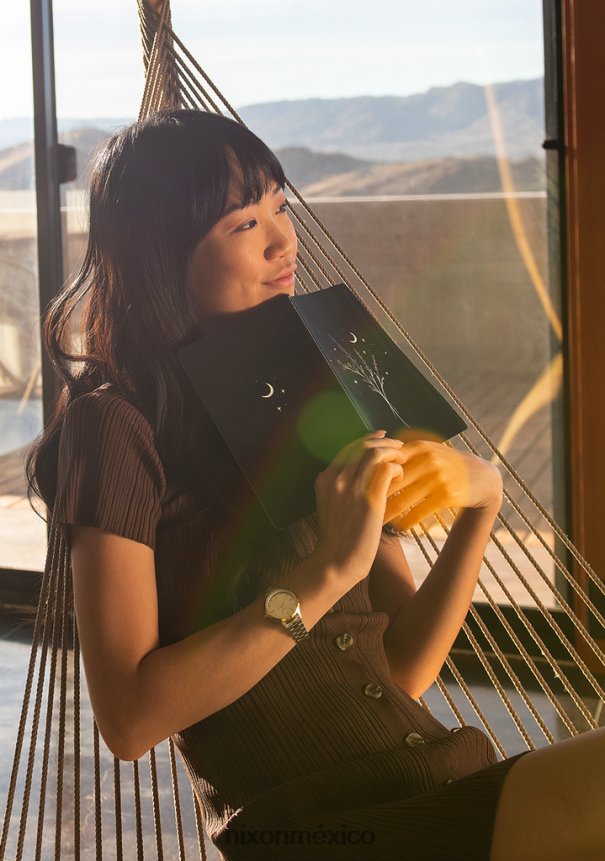 Nixon optimista Z2VL2N242 mirar oro plateado