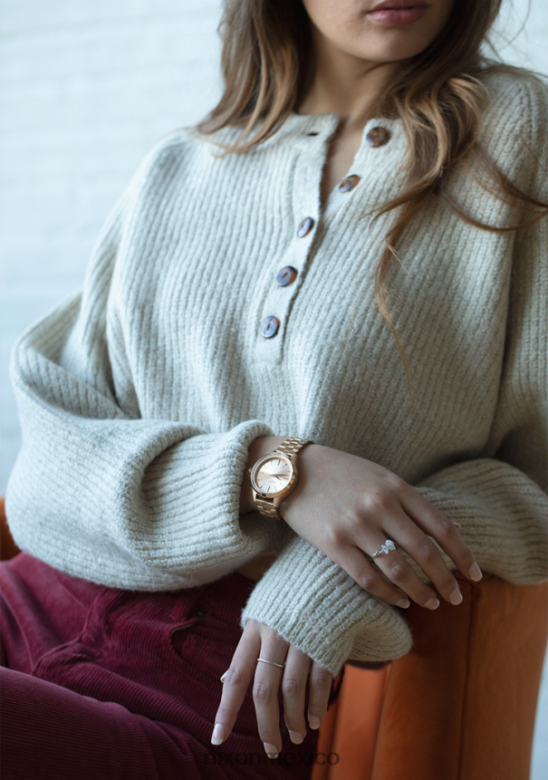 Nixon optimista Z2VL2N243 mirar todo dorado claro