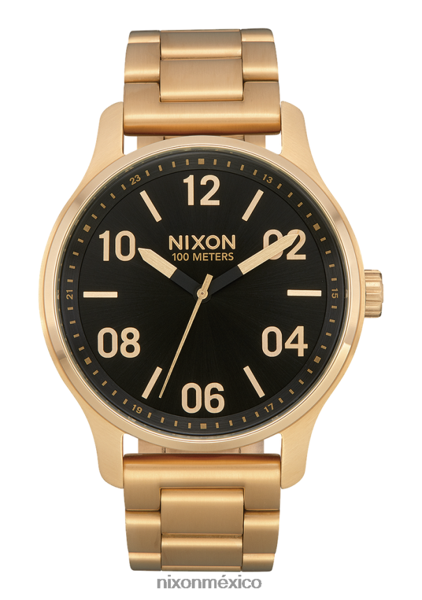Nixon patrulla Z2VL2N125 mirar oro/negro
