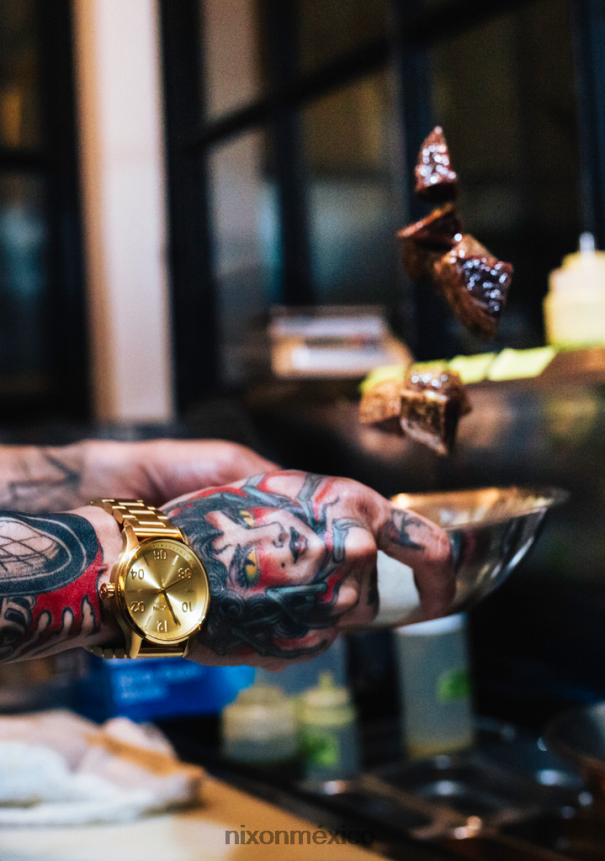 Nixon patrulla Z2VL2N125 mirar oro/negro