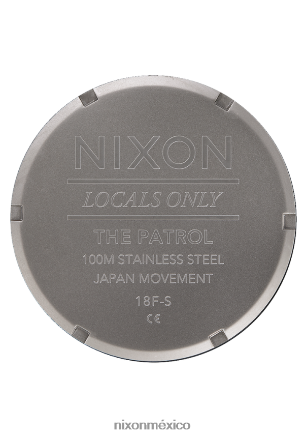 Nixon patrulla Z2VL2N126 mirar bronce/negro