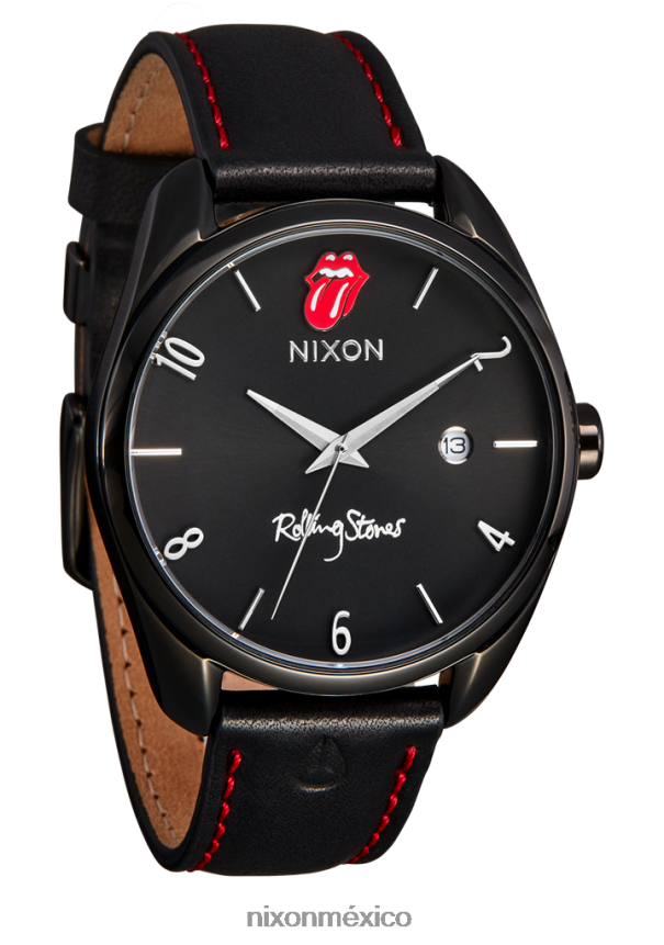 Nixon piedras rodantes thalia cuero Z2VL2N265 mirar todo negro