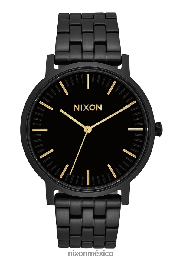 Nixon portero Z2VL2N78 mirar todo negro/oro