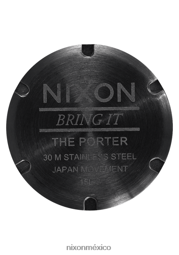 Nixon portero Z2VL2N78 mirar todo negro/oro