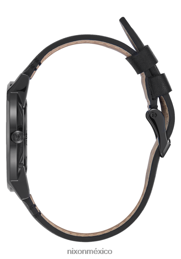 Nixon portero de cuero Z2VL2N61 mirar todo negro