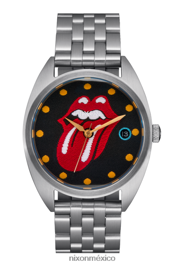 Nixon primacía de los Rolling Stones Z2VL2N134 mirar negro plata
