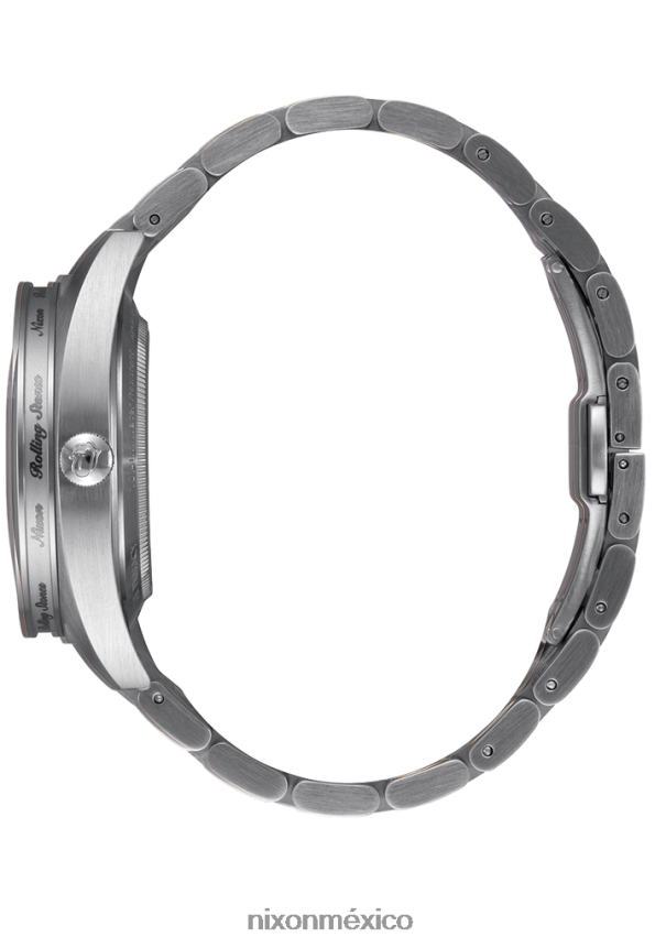 Nixon primacía de los Rolling Stones Z2VL2N134 mirar negro plata