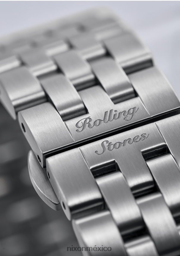 Nixon primacía de los Rolling Stones Z2VL2N134 mirar negro plata