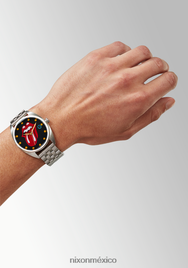 Nixon primacía de los Rolling Stones Z2VL2N134 mirar negro plata