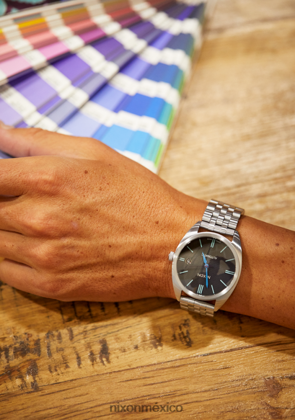 Nixon supremacía Z2VL2N221 mirar negro/verde azulado/lum