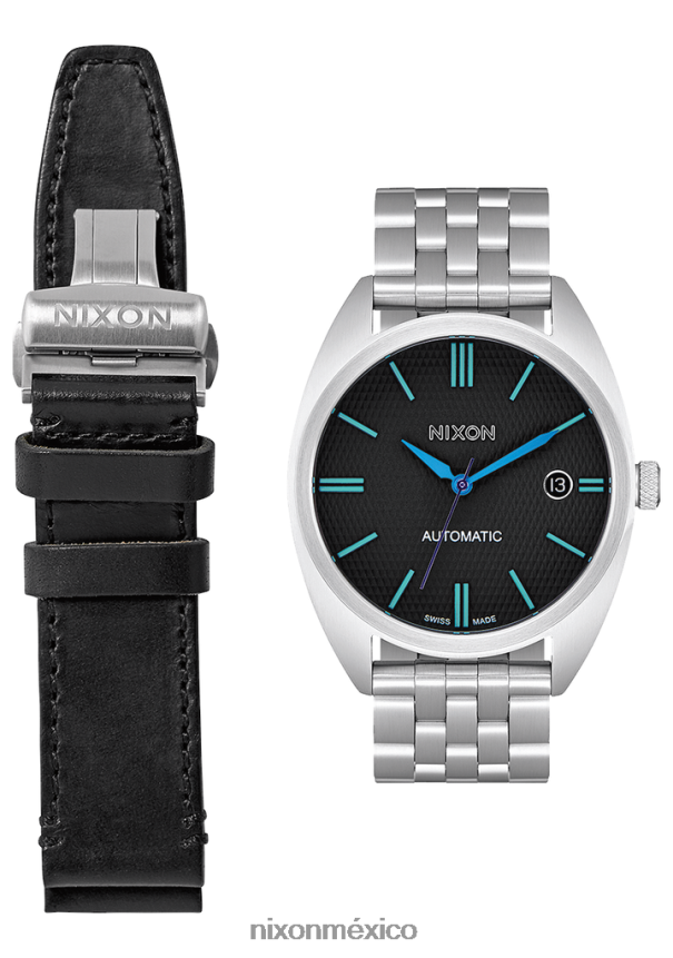 Nixon supremacía Z2VL2N221 mirar negro/verde azulado/lum