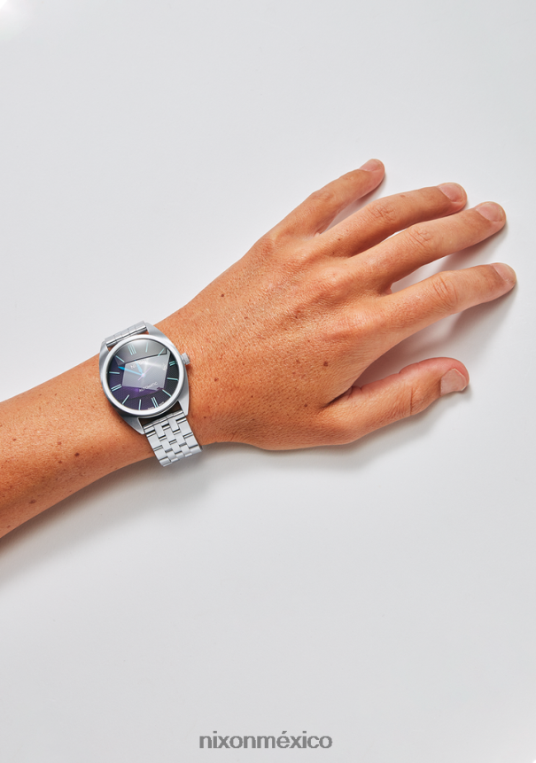 Nixon supremacía Z2VL2N221 mirar negro/verde azulado/lum